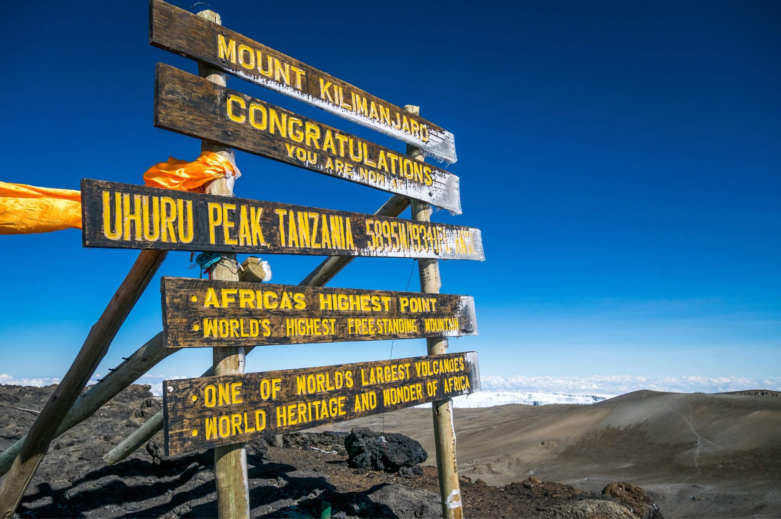 Machameleden (6/7) | Barafu Camp (4 645 m) – Uhuru Peak (5 895 m) – Millennium Camp (3 820 m)