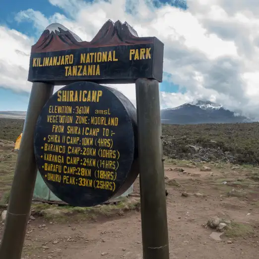 Machameleden (2/6) | Machame Camp (2 835 m) till Shira Camp (3 839 m)