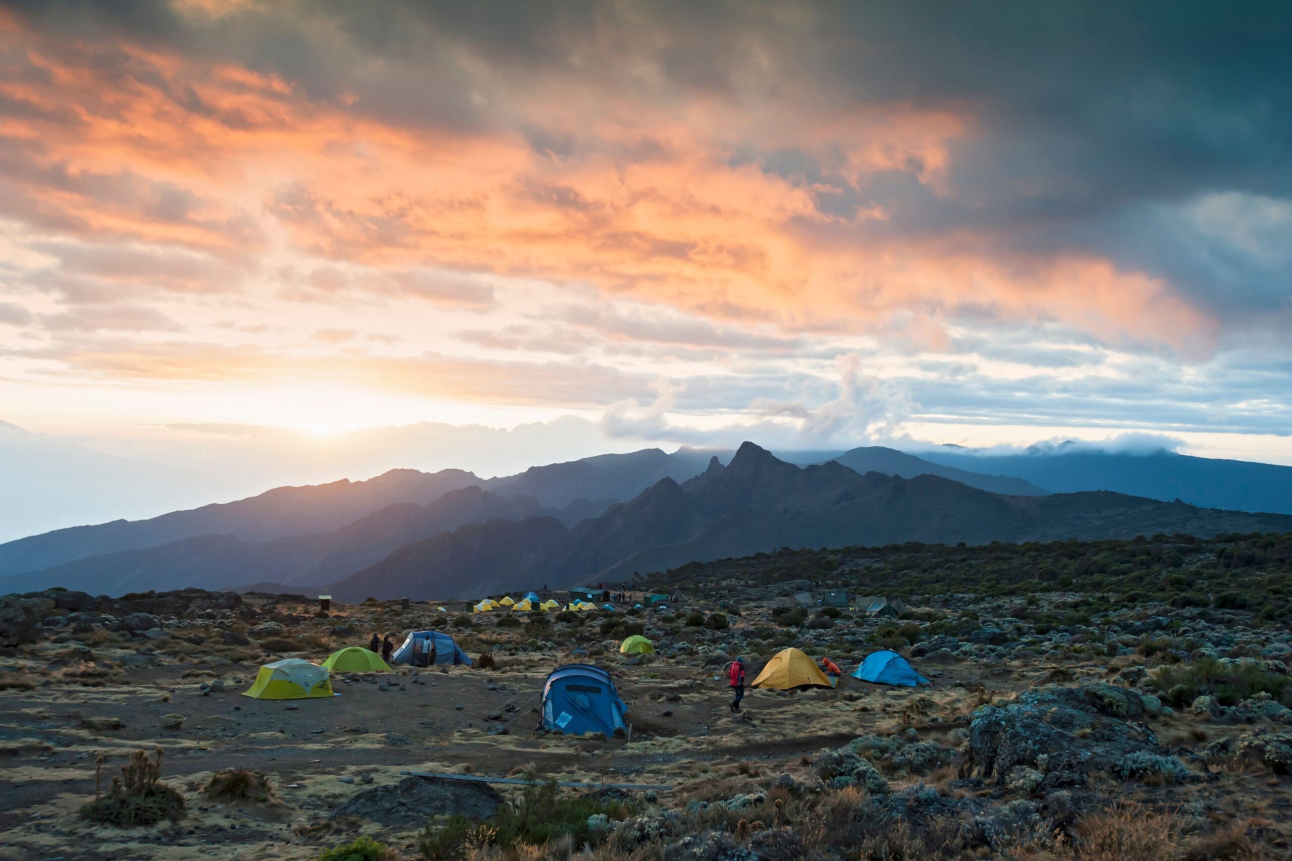 Norra rutten (3/8) | Shira 1 Camp (3 510 m) – Lava Tower (4 630 m)