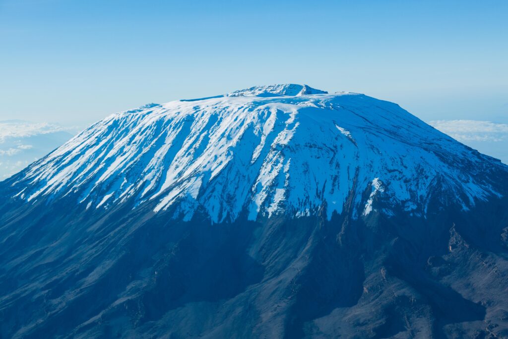 Flygtur över Kilimanjaro