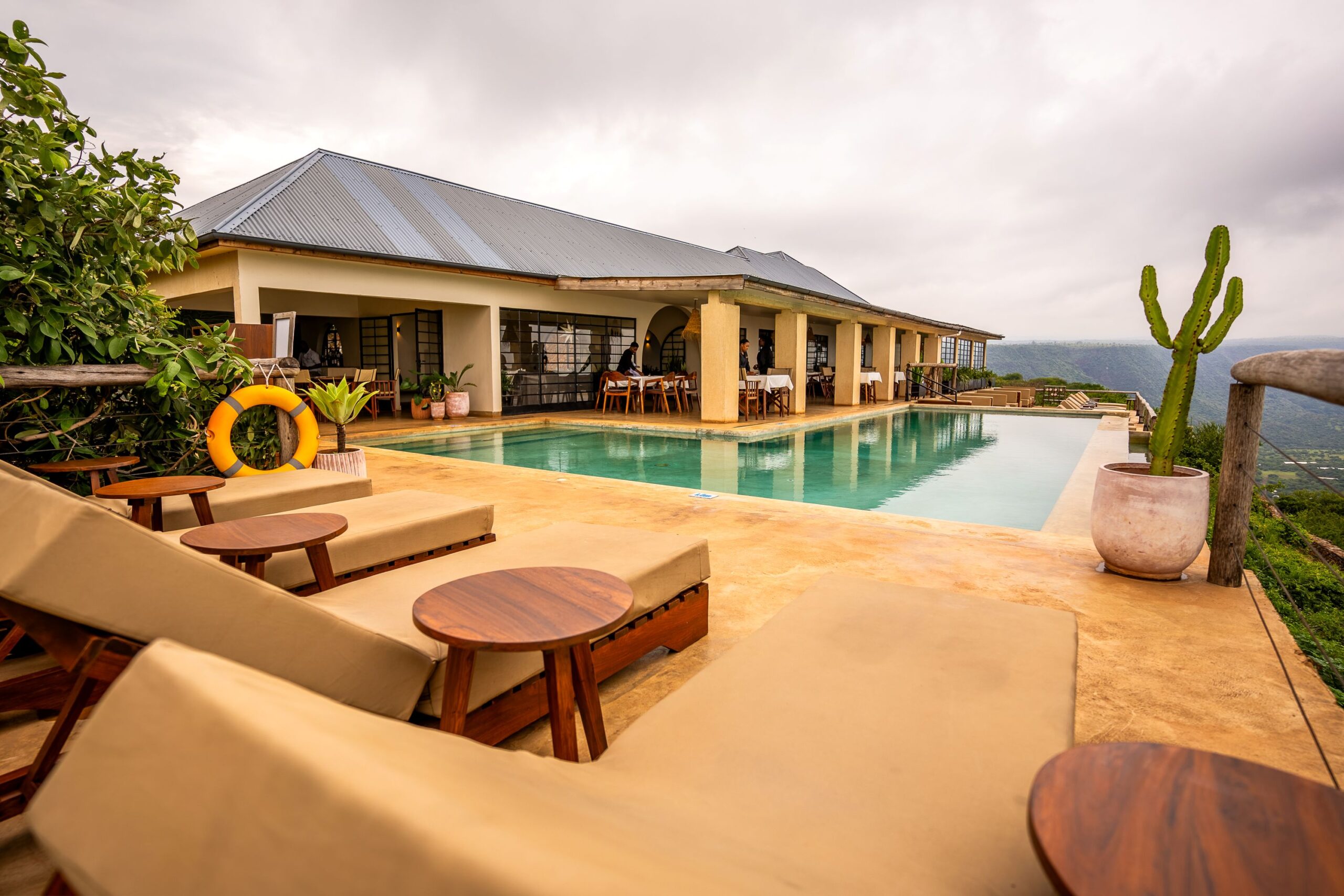 Avslappningsdag på Manyara Best View Lodge