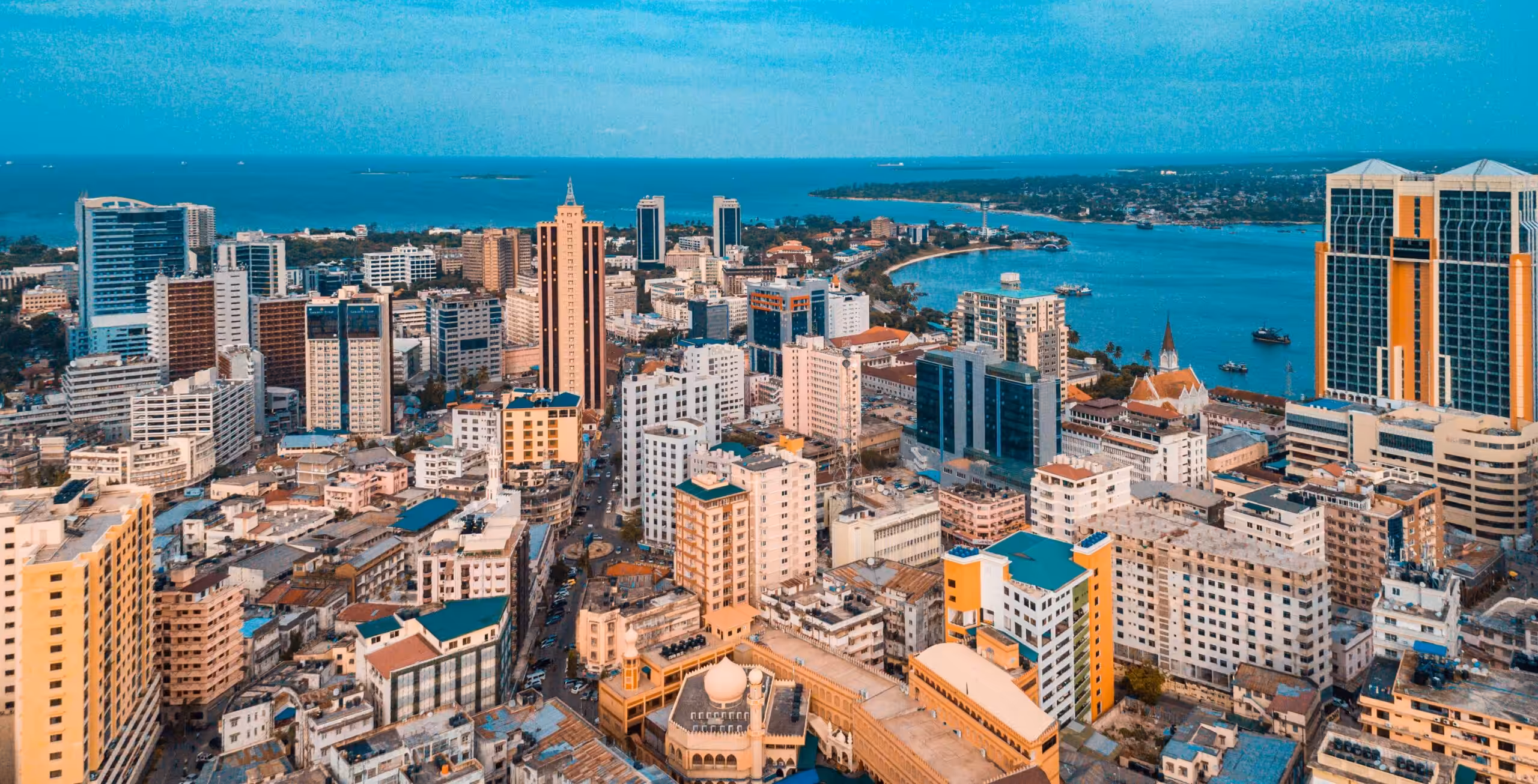 Ankomst till Dar es Salaam
