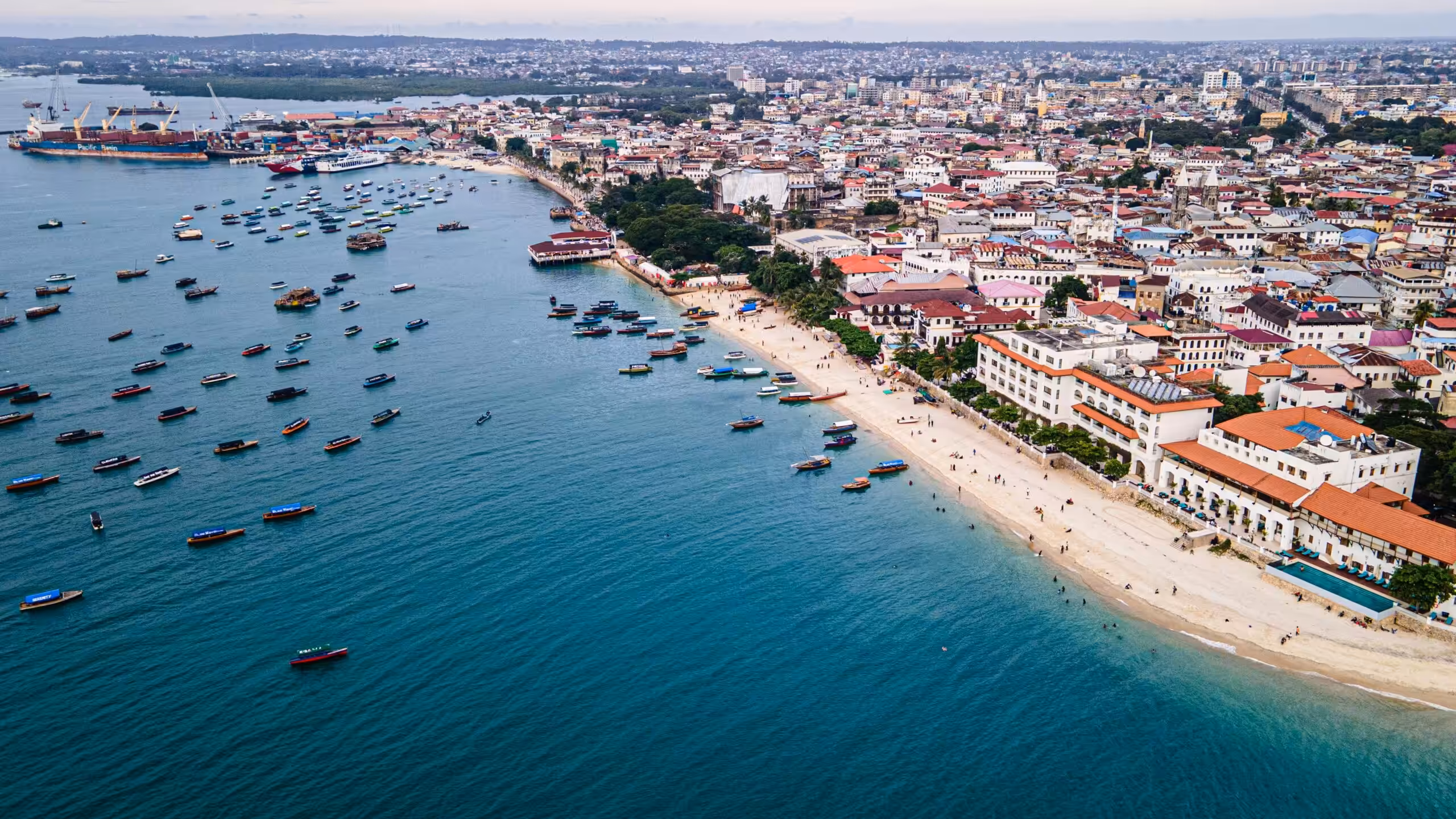 Ankomst i Zanzibar